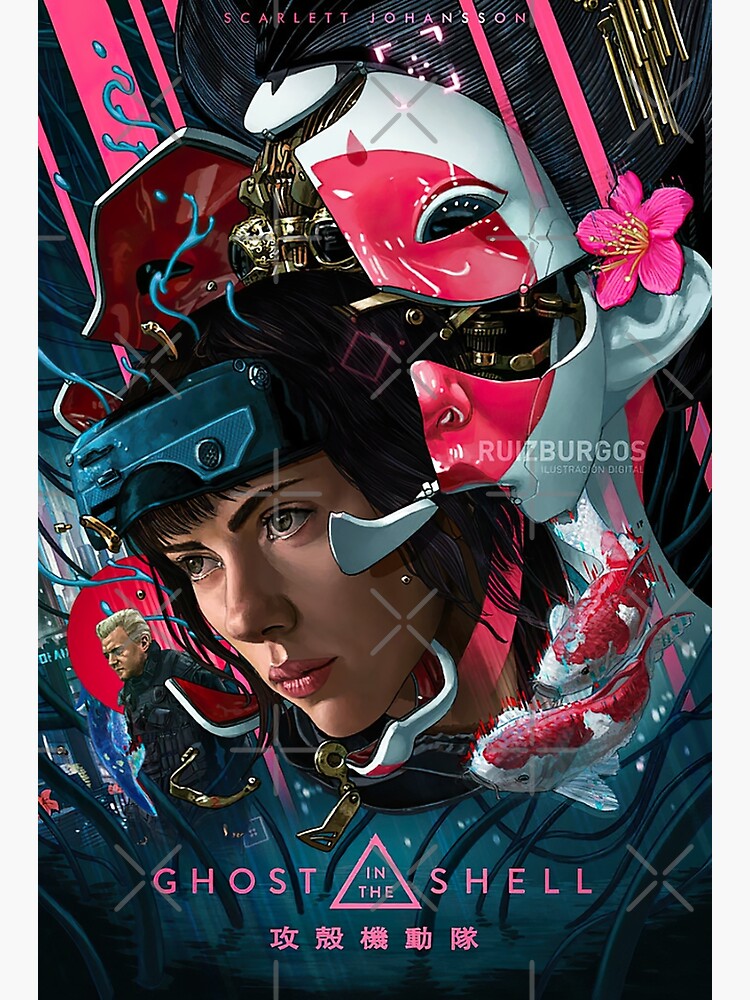 "Ghost in the Shell - Poster" Poster for Sale by Pikokk | Redbubble