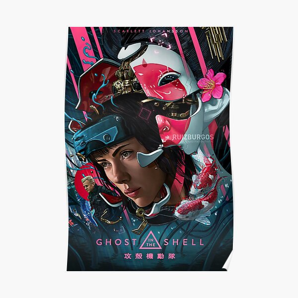 "Ghost in the Shell - Poster" Poster for Sale by Pikokk | Redbubble