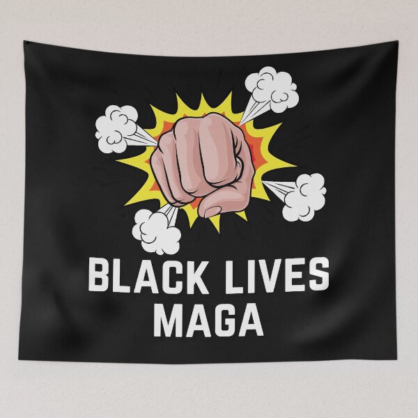 Item preview, Black lives maga vintage, designed and sold by OneTimeEngineer.
