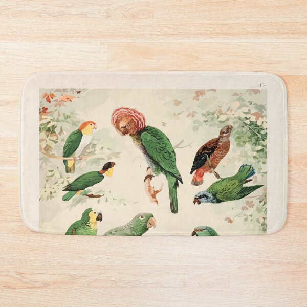 Item preview, Birds of the Amazon Album de aves amazonicas Emil Goldi 1906 017 Papagaios designed and sold by WetdryvacRB01.