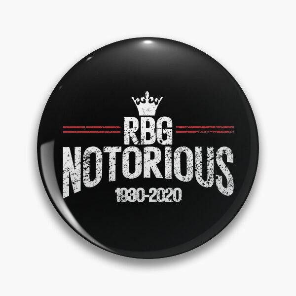 Item preview, Notorious RBG, Ruth Bader Ginsburg, est. 1930-2020 designed and sold by T-DESIGNEDZ.