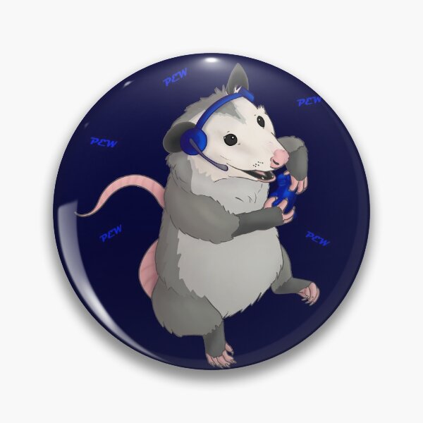 Item preview, Gamer possum designed and sold by Mehu.