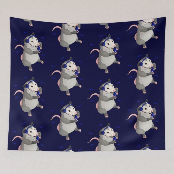 Item preview, Gamer possum designed and sold by Mehu.