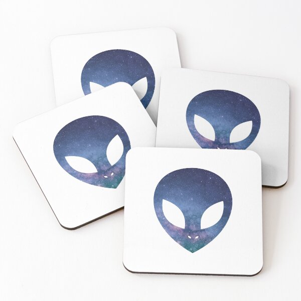 Item preview, Alien Head | Galaxy | UFO | Space Theme designed and sold by cute-tees.