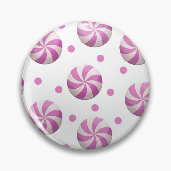 Item preview, Pink Peppermint Polka Dots designed and sold by Whoopsidoodle.