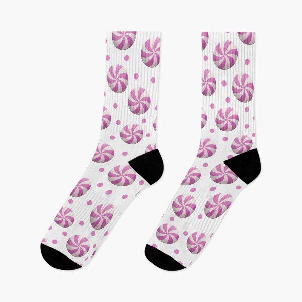 Item preview, Pink Peppermint Polka Dots designed and sold by Whoopsidoodle.