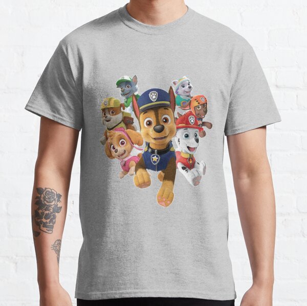 Kids Favorite Paw Patrol Cartoon Characters Collection 2020 Classic T-Shirt