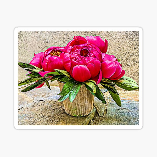 Item preview, Rustic Pretty Peonies  designed and sold by deboraeastcott.
