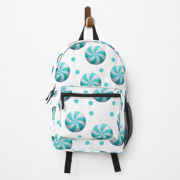 Item preview, Teal Peppermint Polka Dots designed and sold by Whoopsidoodle.