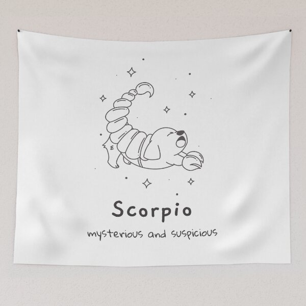 Item preview, Scorpio Zodiac Sign, Astrology, Astrological Sign designed and sold by NikoIllustrates.