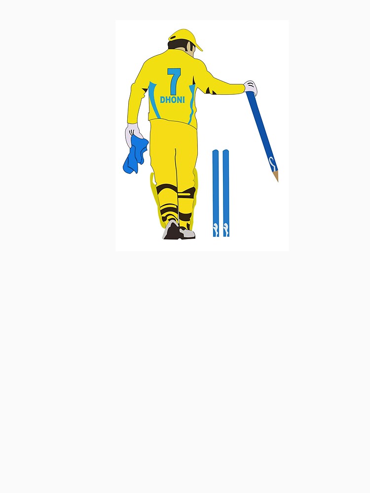 dhoni csk tshirt