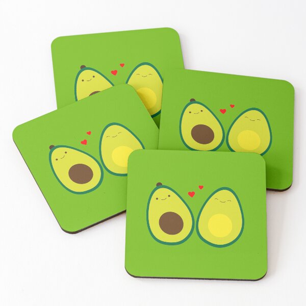 Item preview, Avocados in love designed and sold by HappyTee-NL.