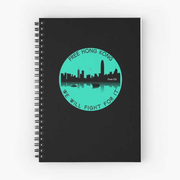 Item preview, Hong Kong Skyline Blue designed and sold by HistoryMafia.