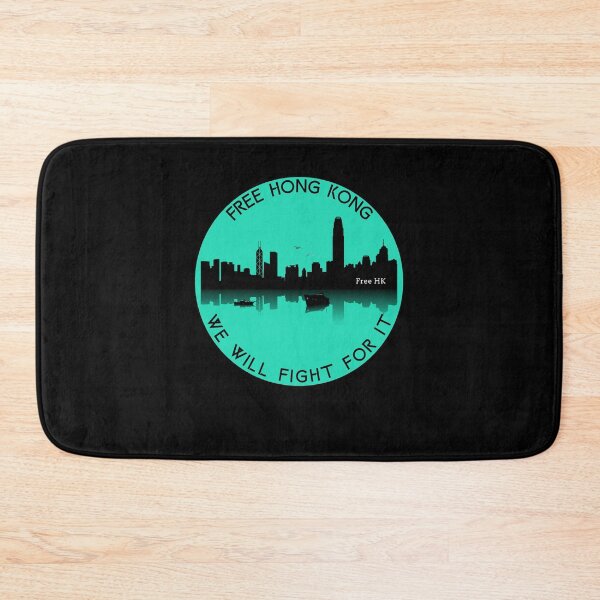 Item preview, Hong Kong Skyline Blue designed and sold by HistoryMafia.