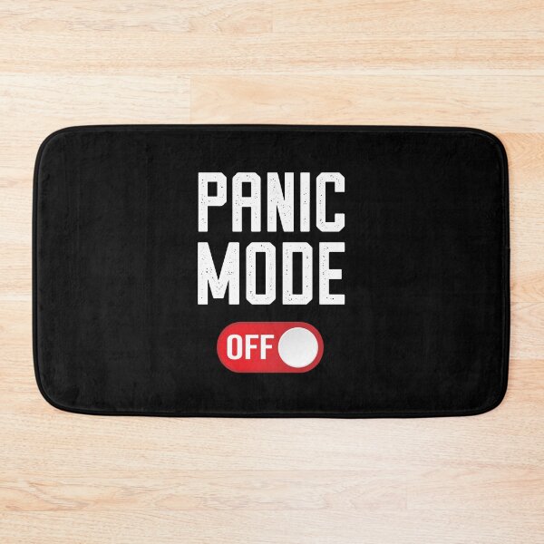 Item preview, Don't Panic Mode OFF Virus Yoga Gift designed and sold by teeseeds.