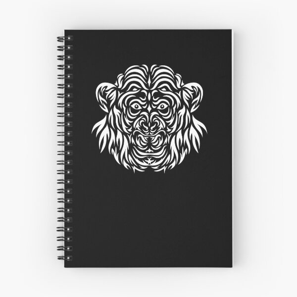 Item preview, Chimpanzee tattoo design designed and sold by The Logical Being.
