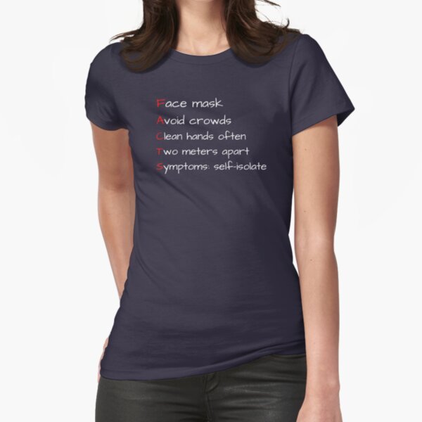 Item preview, FACTS for Covid designed and sold by Lowdown Designs.