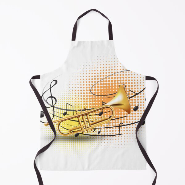 Item preview, Trumpet / Jazz and Music Design designed and sold by Tender Flower Clothing.