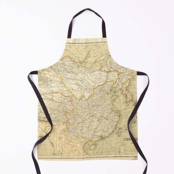 Item preview, Map of China and Japan (c 1900) designed and sold by allhistory.