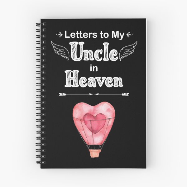 Item preview, Letters To My Uncle in Heaven Journal designed and sold by BlackDodo.