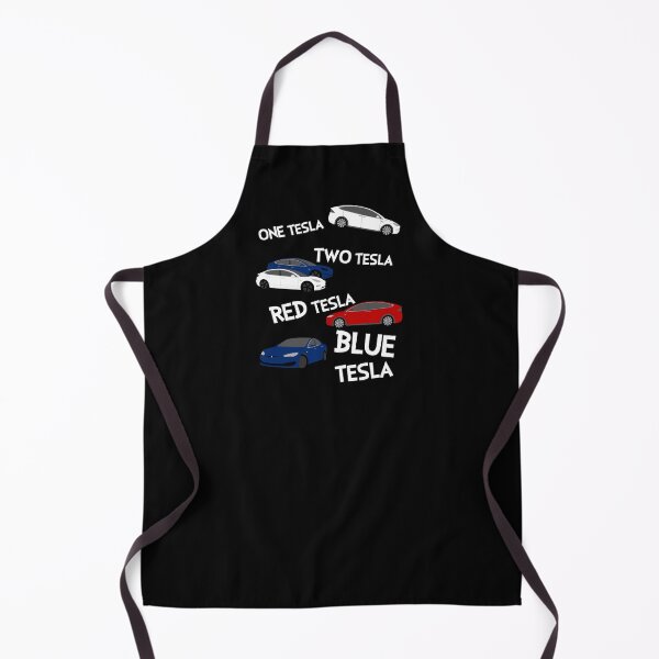 Item preview, One Two Red Blue Tesla designed and sold by karyann.