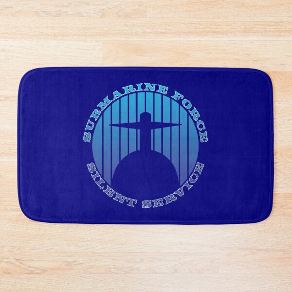 Item preview, Submarine Force Silent Service Deep Ocean Blue Clear Design designed and sold by MadMando.