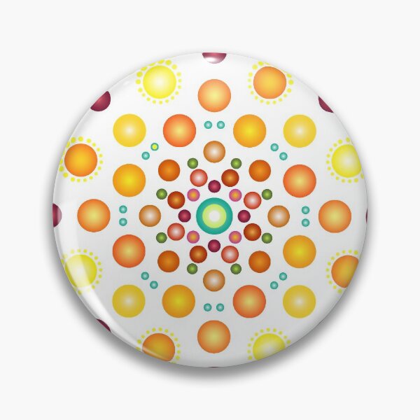 Item preview, Mandala inspired on the Solar plexus Chakra: Manipura designed and sold by mandalaspot.