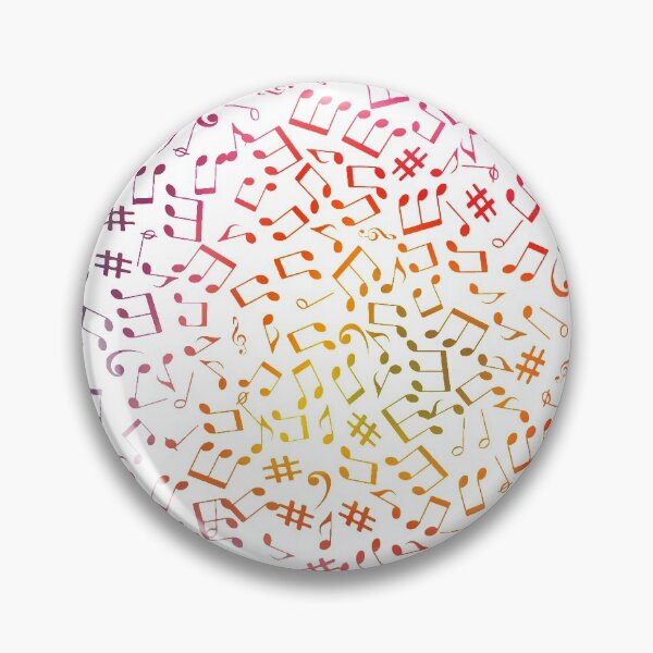 Item preview, Music Notes Heart designed and sold by MusicTeesStore.