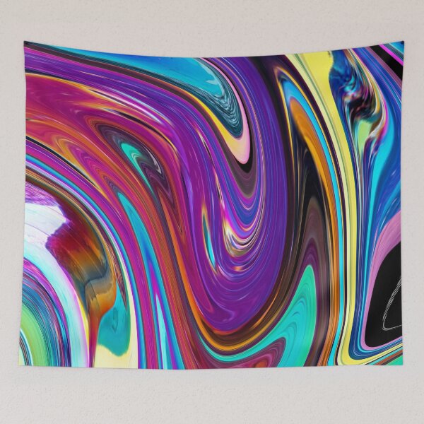 Item preview, Neon Psychedelic Chaos designed and sold by WisdomInspired.