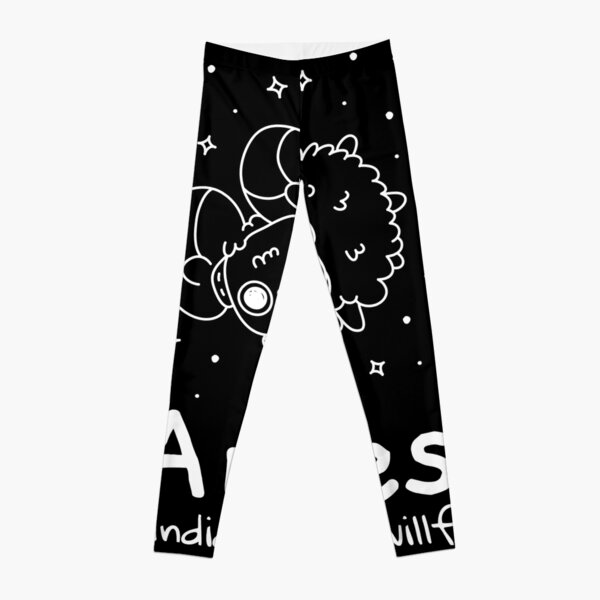 Aries Zodiac Leggings for Sale