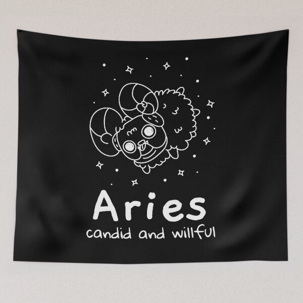 Item preview, Aries Zodiac Sign, Astrology, Astrological Sign designed and sold by NikoIllustrates.