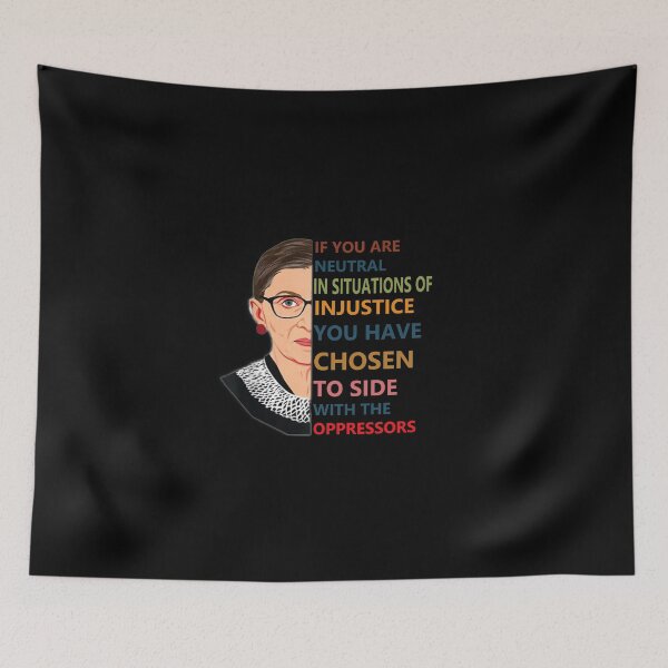 Item preview, RBG Quote Feminist Ruth Bader Ginsburg Camiseta y máscara designed and sold by KingoC.