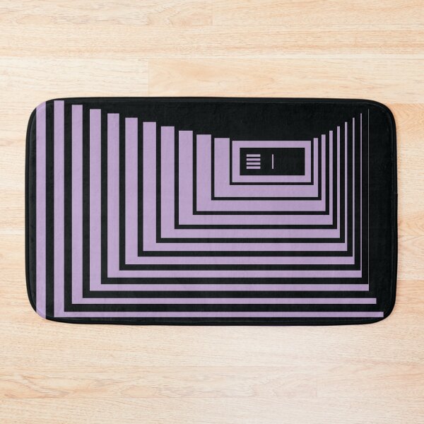 Item preview, Concentric Corridor and Door – Lilac designed and sold by RoguePatterns.