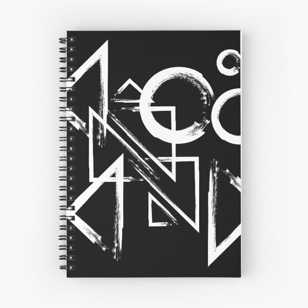 Item preview, geometry circle triangle - white on black designed and sold by kim tang.