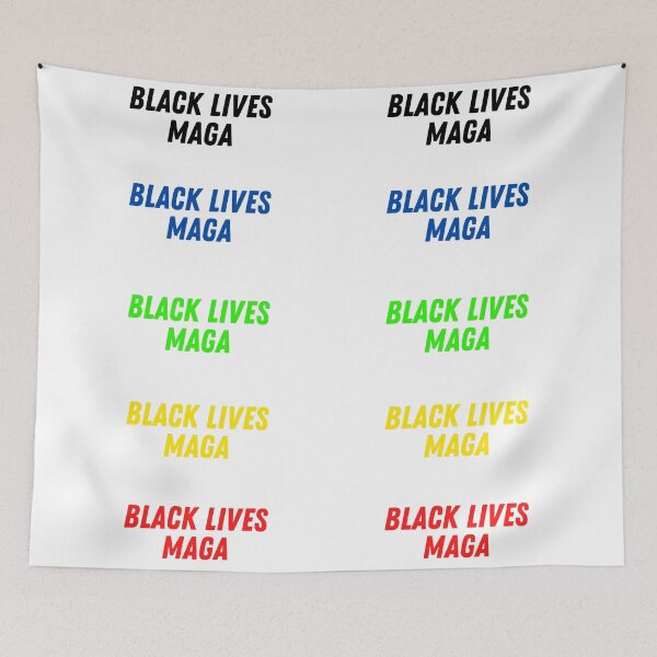 Item preview, Black lives maga vintage designed and sold by OneTimeEngineer.