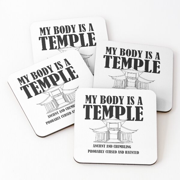 Item preview, My Body Is A Temple designed and sold by alayal57.
