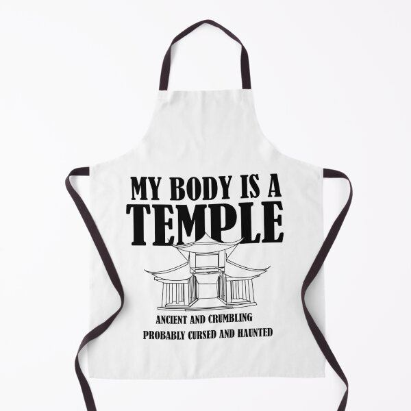 Item preview, My Body Is A Temple designed and sold by alayal57.