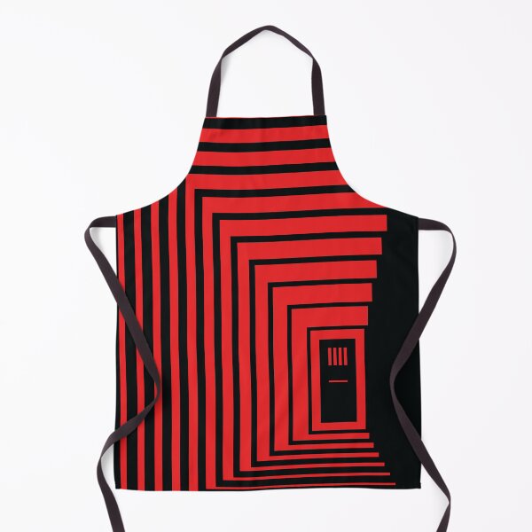 Item preview, Concentric Corridor and Door – Red designed and sold by RoguePatterns.
