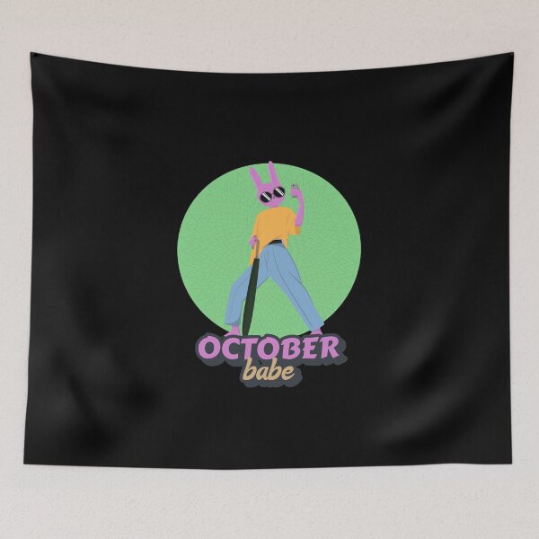 Item preview, October babe. For your October birthday! designed and sold by TwinTailDesigns.