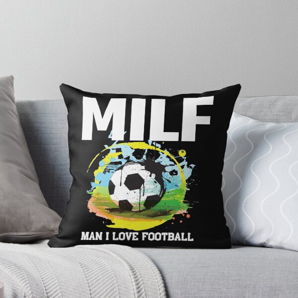 Artikelvorschau, Milf Man Ich liebe Fußball Lustiger Milf Humor entworfen und verkauft von Tatt-Hooligans.