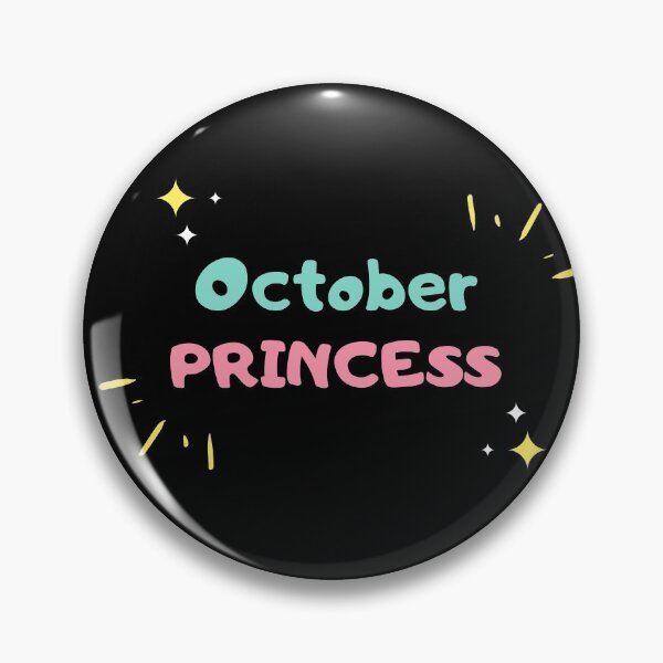 Item preview, October Princess Happy Birthday! designed and sold by TwinTailDesigns.