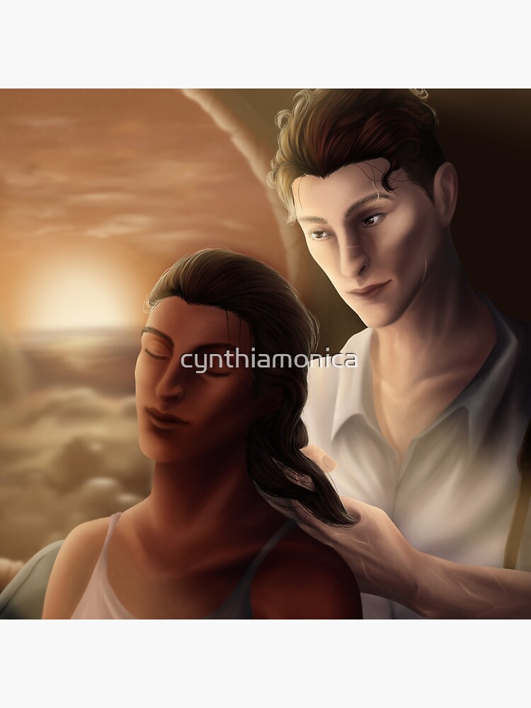 Kaz Braiding Inej's Hair by cynthiamonica