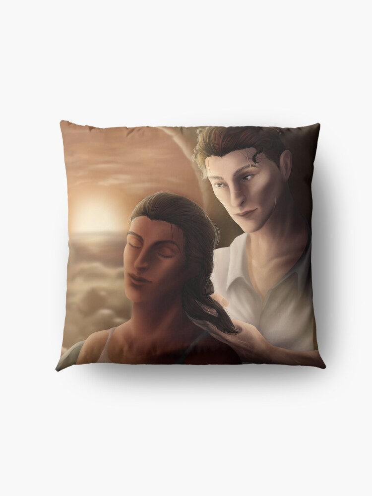 Alternate view of Kaz Braiding Inej's Hair Floor Pillow