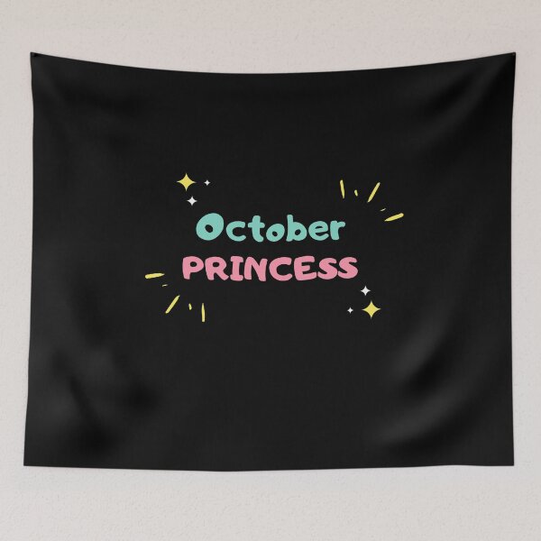 Item preview, October Princess Happy Birthday! designed and sold by TwinTailDesigns.