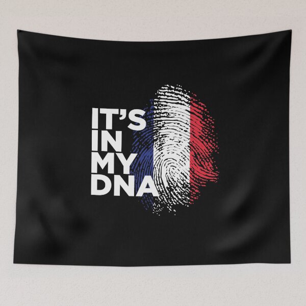 Item preview, I AM FRENCH, IT'S IN MY DNA designed and sold by Knity.