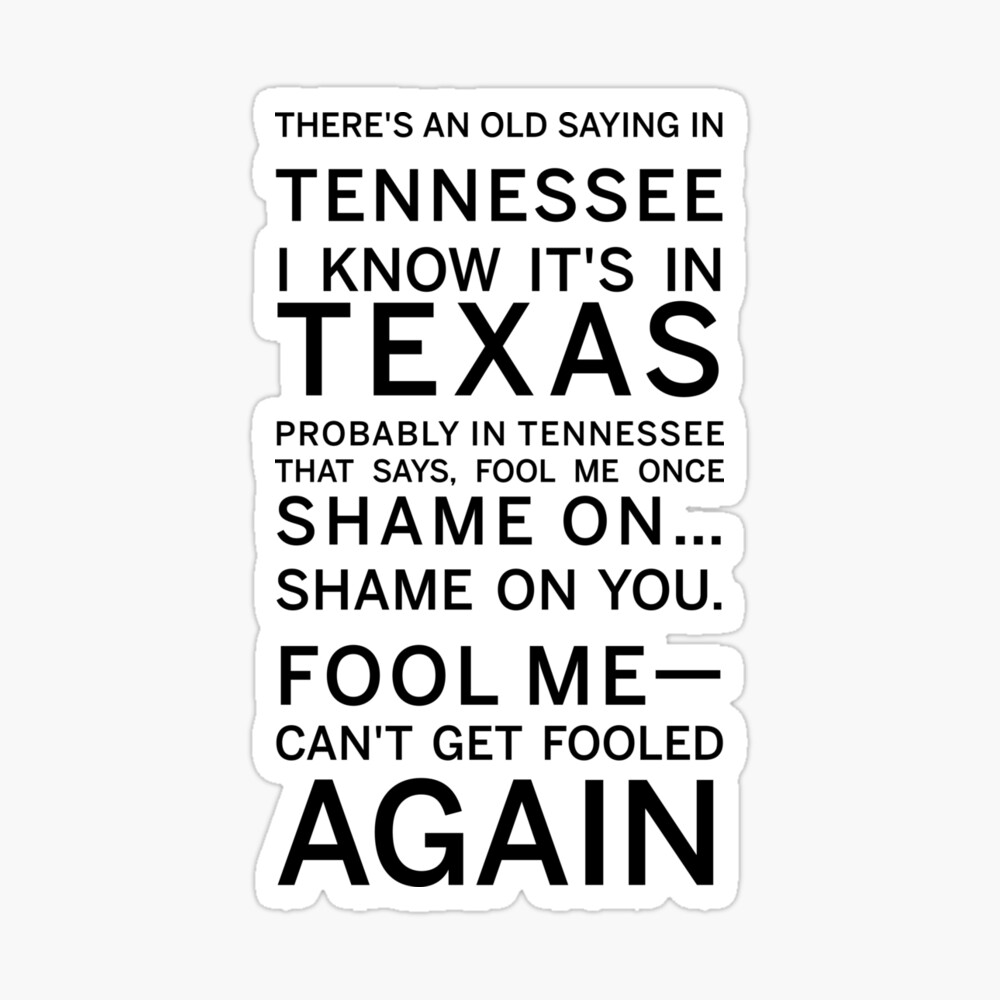 Op-Ed: Fool a city twice, shame on us, Tennessee