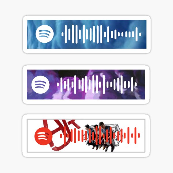 AJR album Spotify Scans Sticker