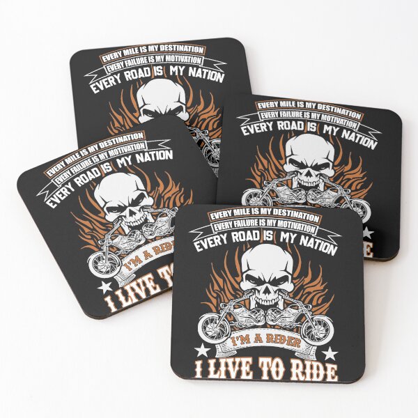 Item preview, I live to ride-I am a rider designed and sold by Info Bites.