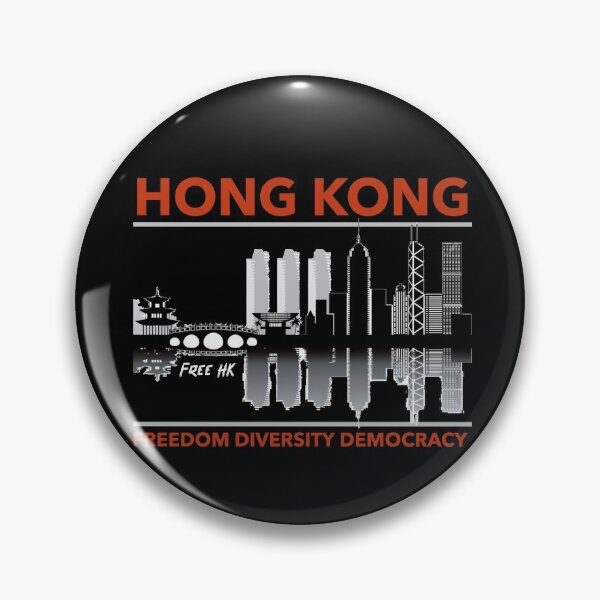 Item preview, Hong Kong Skyline: Freedom, Diversity, Democracy designed and sold by HistoryMafia.