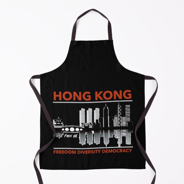 Item preview, Hong Kong Skyline: Freedom, Diversity, Democracy designed and sold by HistoryMafia.